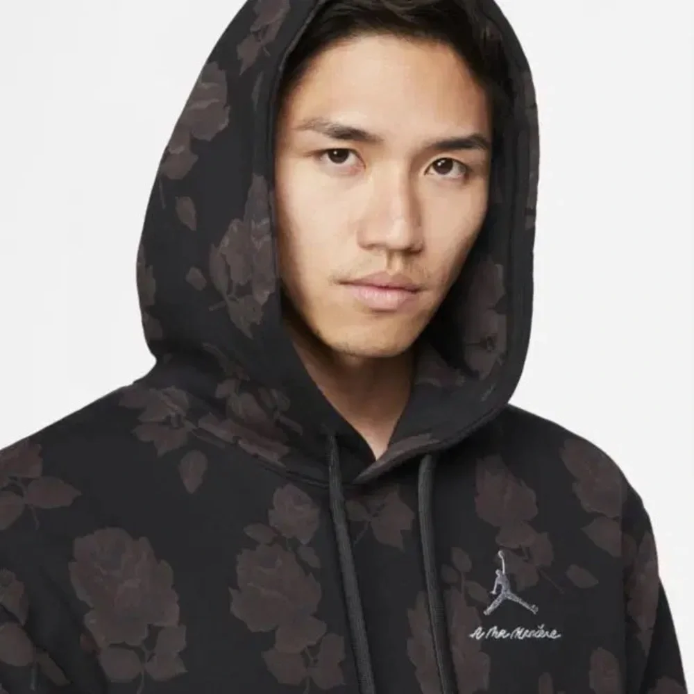 Jordan x A Ma Maniere AJ2 Hoodie Black Floral
